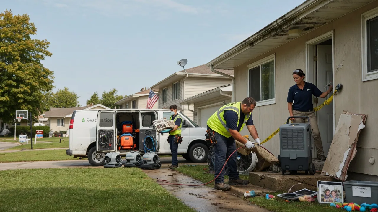 Water Damage Restoration in Arcadia, OH near me